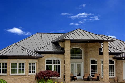 house with cocoa brown metal roof|brown steel roofing panels.